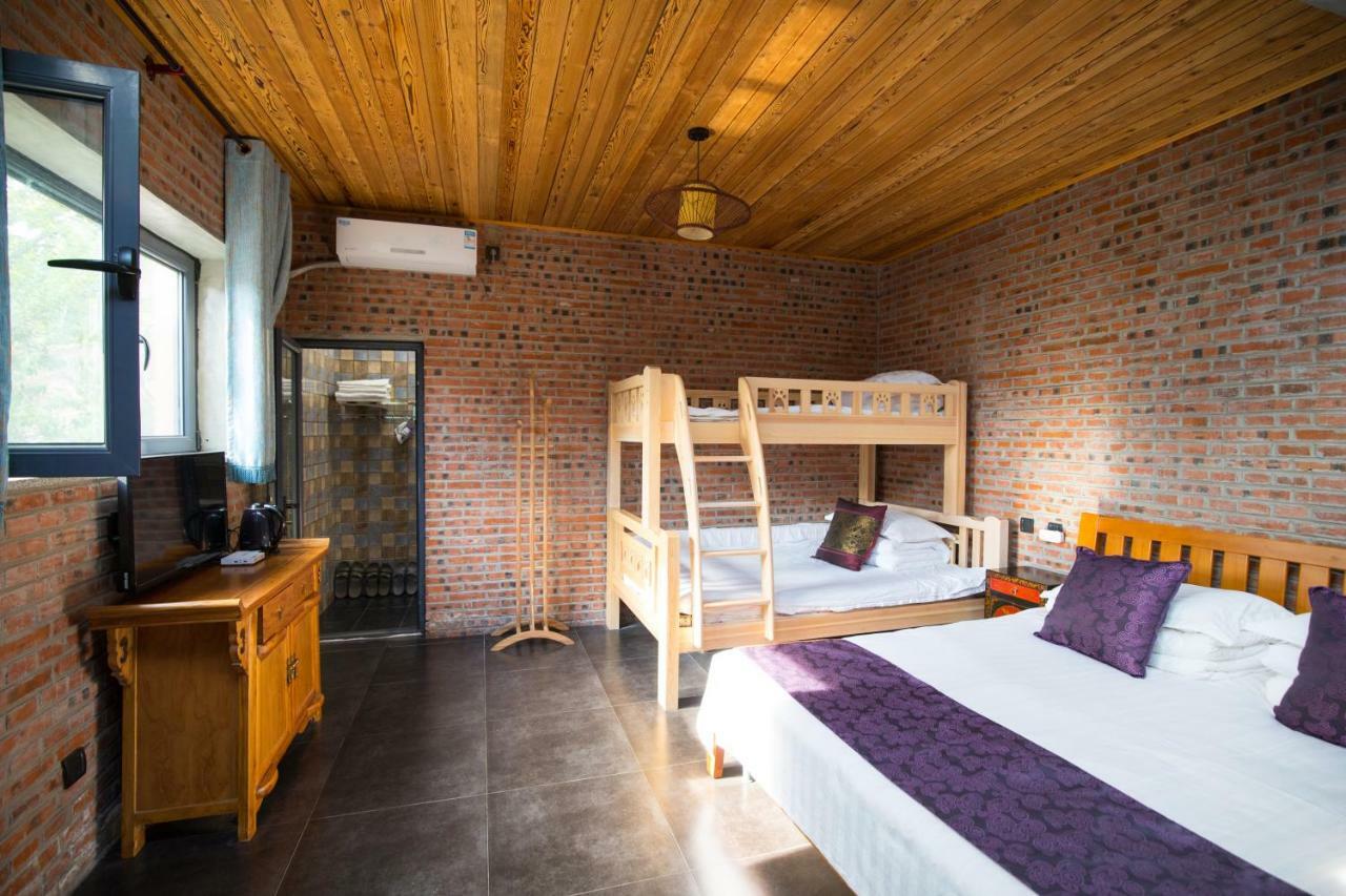 Beijing Mutianyu Great Wall Wangshanyuan Homestay Huairou Eksteriør bilde
